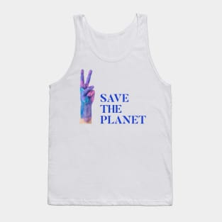 Save the planet stickers and t-shirts! Tank Top